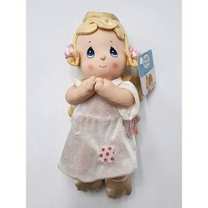 Vintage Precious Moments Plush‎ Praying Angel Girl Doll Says Bedtime Prayer 2002